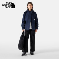 THE NORTH FACE 北面 单层冲锋衣女户外运动休闲外套防水防风透汽24春季8BAB JK3/黑色 S/155