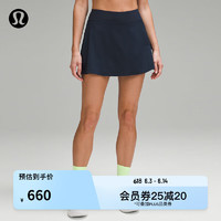 lululemon丨Lightweight 女士轻盈版高腰网球裙 LW8AK7S 海军蓝 2