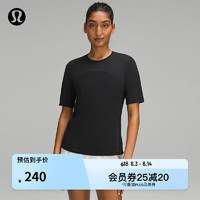 lululemon丨Lightweight 女士越野跑 T 恤 LW3GRES运动上衣 黑色 4