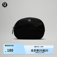 lululemon丨City Essentials 女士收纳包 Mini 拒水 LW9FL8S 黑色/银色 O/S