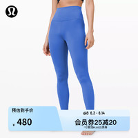 lululemon丨Align™ 女士运动高腰紧身裤 24" *Asia 裸感 LW5CWNA 野青树 S