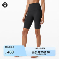 lululemon 丨Align™ 女运动超高腰紧身短裤 10"裸感 LW7BHUS瑜伽裤 黑色 XS/4