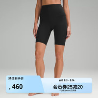 lululemon丨Align™ 女士运动高腰紧身短裤 10"裸感 LW7CRNS 黑色 6