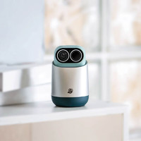 小默 魔法相机vlog摄影机智能摄像强力磁吸无线监控家用360度全景云台磁吸监控器 星湖绿