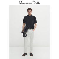 Massimo Dutti 简约通勤风短袖Polo衫 00751287401