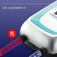 無線自動充氣泵高壓電動吸氣SUP內置電瓶沖鋒舟橡皮艇USB充電便攜