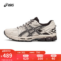 ASICS 亚瑟士 跑步鞋女鞋耐磨运动鞋透气越野跑鞋 GEL-KAHANA 8 CN 浅棕色/黑色 39
