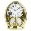 RHYTHM 丽声 座钟欧式客厅静音台钟创意时钟装饰表玄关摆件25.5cm 4SG768WR18