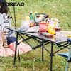 百亿补贴：TOREAD 探路者 户外折叠桌蛋卷桌露营桌子折叠便携式桌椅套装野餐野外野营