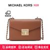 MICHAEL KORS 迈克·科尔斯 MK Rose中号金属锁扣皮质单肩斜挎包信封包 35S1GXOL2L