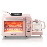 Bear 小熊 烤箱家用烘焙多功能全自動電烤箱小型迷你懶人早餐機三合一