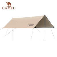 88VIP：CAMEL 骆驼 户外防晒天幕帐篷野餐公园便携遮阳沙滩轻野营野炊凉棚 3960，军绿色4