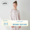 gelatopique 24春夏女睡衣恐龙印花柔软长袖T恤PWCT241307 粉色 F