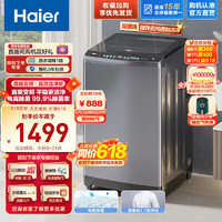 Haier 海尔 波轮洗衣机 10公斤 海立放内桶家用节能