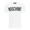 MOSCHINO 春夏圆领短袖T恤白色男女同款logo字母印花时尚52