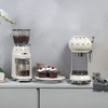 Smeg 斯麦格 ECF01意式半自动咖啡机CGF01研磨豆机黑咖啡复古套装