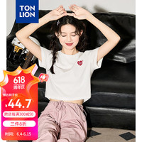 唐狮 TONLION2024新款女T恤TB 本白 L