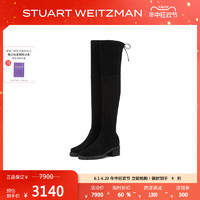 STUART WEITZMAN SW FLANNERY 21秋冬新品方跟长筒过膝靴瘦瘦靴女