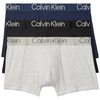 移动专享：CALVIN KLEIN 男士超柔软现代莫代尔四角裤,黑色、蓝影、麻灰色,中号