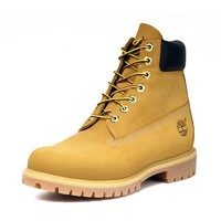 Timberland 經典6寸大黃靴男鞋 10061W寬版-小麥色 44