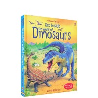 Usborne See Inside World of Dinosaurs 尤斯伯恩 看里面系列 恐龙 立体书