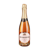 曼斯桐（MONASTERIOLO）西班牙原瓶进口CAVA 曼斯桐卡瓦 起泡酒 750ml单瓶装 桃红 起泡酒