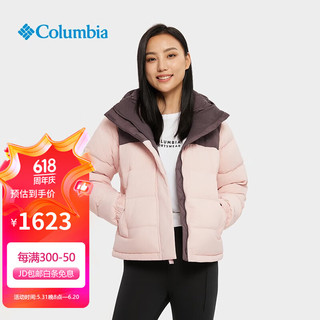 Columbia哥伦比亚羽绒服女女金点700蓬90%鹅绒羽绒服WR2889 626 M