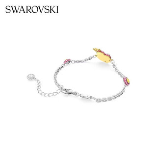 施华洛世奇（SWAROVSKI）【】 SWAN 天鹅手镯 粉红色 5650188