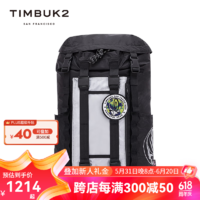 TIMBUK2 天霸 双肩包时尚旅行包束口袋抽绳包背包Grateful Dead X Beams限量联名 黑色/银灰Launch