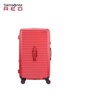 Samsonite 新秀丽 拉杆箱 TOIIS C TRUNK运动竖式箱型 大容量商务行李箱27寸HG0*012 红色 27英寸
