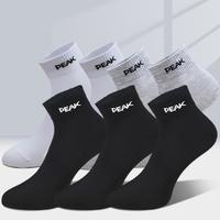 PEAK 匹克 男款跑步篮球透气休闲训练袜短筒袜7双装均码 DW121081