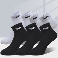 PEAK 匹克 男款跑步篮球透气休闲训练袜短筒袜7双装均码 DW121081
