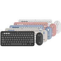 logitech 罗技 PEBBLE 2 COMBO无线鼠标K380蓝牙键盘笔记本台式电脑键鼠套装
