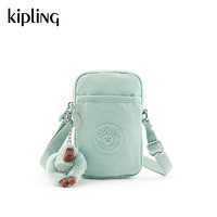 kipling 凯普林 男女款新小巧出街可爱小包斜挎包手机包|TALLY 鼠尾草绿