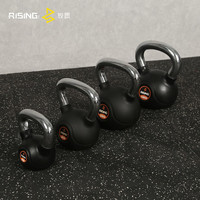 锐思(RISING)包胶壶铃 提壶哑铃 房商用 男女铃壶 单只10kg