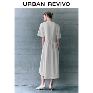 URBAN REVIVO 女士连衣裙 UWH740053 本白 M