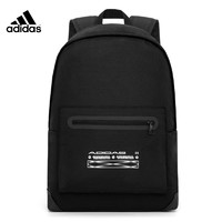 adidas 阿迪达斯 双肩包背包电脑包男士休闲运动包简约书包男女训练包 黑色