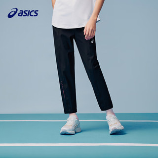 亚瑟士（asics）童装2024年夏季运动裤儿童假两件裤子332241084011 001黑色 110