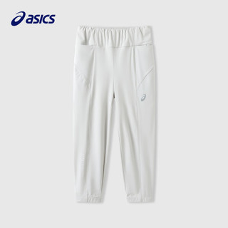 亚瑟士（asics）童装2024年夏季运动裤儿童假两件裤子332241084011 1120浅灰色