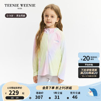 Teenie Weenie Kids小熊童装24年夏季男女童时尚炫彩外套 粉色 140cm