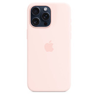 Apple/苹果 iPhone 15 Pro Max  MagSafe 硅胶保护壳-亮粉色  保护套 手机套 手机壳 硅胶-亮粉色