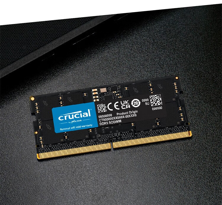 Crucial 英睿达DDR5 5600MHz 笔记本内存普条96GB 48GB×2