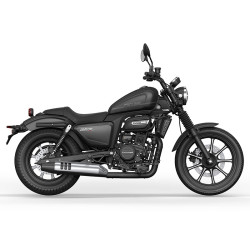 赛科龙2024款ra250美式复古巡航摩托车陨石黑皮带版定金全款14988