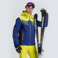 HALTI 芬蘭戶外滑雪服男防水單雙板雪服H059-2427 暮光藍色 180
