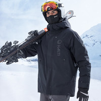 HALTI 芬蘭戶外滑雪服男防水單雙板滑雪夾克HSJCS04006S 黑色 180