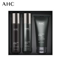 AHC男士平衡舒緩潤潔水乳套裝護膚品控油補水保濕水乳潔禮物送男友