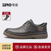 ZERO ZRO零度男鞋夏季新款真皮百搭大頭皮鞋復古工裝鞋男