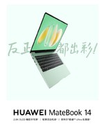 百亿补贴：HUAWEI 华为 MateBook 14 2024 酷睿Ultra笔记本电脑 16GB+512GB(灰/银)