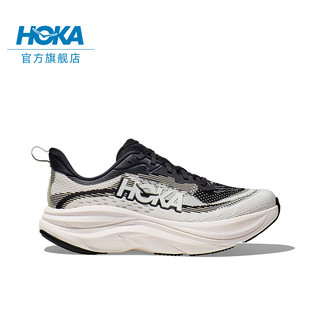 HOKA ONE ONEHOKA ONE ONE男女款夏季SKYFLOW 公路跑步鞋 黑色/白色-女 36