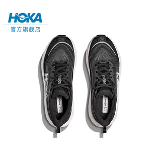 HOKA ONE ONEHOKA ONE ONE男女款夏季SKYFLOW 公路跑步鞋 黑色/白色-男 44.5